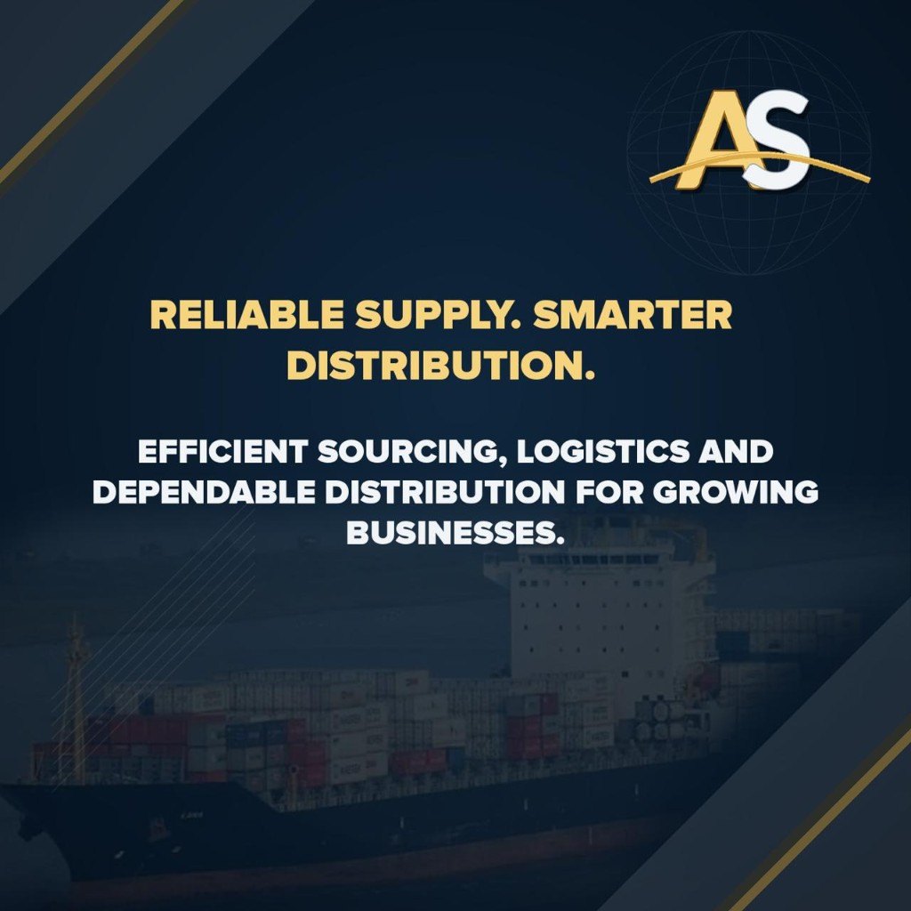 Cargo ship at berth — reliable supply, smarter distribution